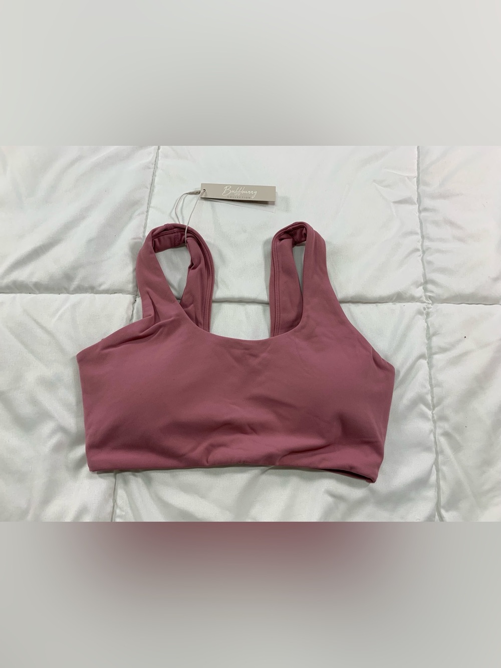 New buffbunny collection DOUBLE DIP BUTTER SPORTS BRA size S